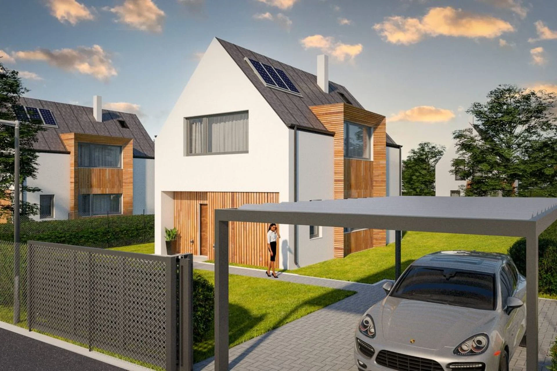 Moderní novostavba